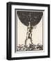 He Holds up the Sky-Carlegle-Framed Art Print