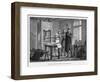 He Inspects the First Sheet of His Bible-null-Framed Photographic Print