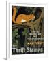 He is Piling Up His Thrift Stamps - Are You?-null-Framed Giclee Print