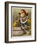 He is Tormented by the King's Jester Who is Jealous of His Small Size-null-Framed Art Print