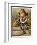 He is Tormented by the King's Jester Who is Jealous of His Small Size-null-Framed Art Print