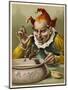 He is Tormented by the King's Jester Who is Jealous of His Small Size-null-Mounted Art Print