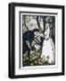 He Kisses Her Hand-Edmund J. Sullivan-Framed Art Print