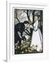 He Kisses Her Hand-Edmund J. Sullivan-Framed Art Print