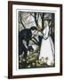 He Kisses Her Hand-Edmund J. Sullivan-Framed Art Print