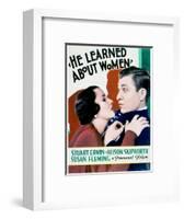 He Learned About Women - Movie Poster Reproduction-null-Framed Photo