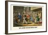 He'Ll Leather Two Such Chaps as That-Henry Thomas Alken-Framed Art Print