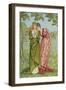 He Loves Me, He Loves Me Not-Walter Crane and Kate Greenaway-Framed Giclee Print