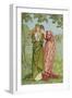 He Loves Me, He Loves Me Not-Walter Crane and Kate Greenaway-Framed Giclee Print