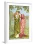 He Loves Me, He Loves Me Not-Walter Crane-Framed Giclee Print