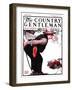 "He Means 'No Swimming!'," Country Gentleman Cover, June 2, 1923-WM. Hoople-Framed Giclee Print