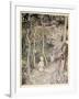 He Might Think, as a Stared on a Staring Horse, 'A Boy Cannot Wag His Tail to Keep the Flies Off'-Arthur Rackham-Framed Giclee Print