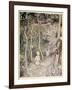 He Might Think, as a Stared on a Staring Horse, 'A Boy Cannot Wag His Tail to Keep the Flies Off'-Arthur Rackham-Framed Giclee Print