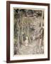 He Might Think, as a Stared on a Staring Horse, 'A Boy Cannot Wag His Tail to Keep the Flies Off'-Arthur Rackham-Framed Giclee Print