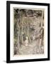 He Might Think, as a Stared on a Staring Horse, 'A Boy Cannot Wag His Tail to Keep the Flies Off'-Arthur Rackham-Framed Giclee Print