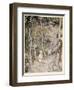 He Might Think, as a Stared on a Staring Horse, 'A Boy Cannot Wag His Tail to Keep the Flies Off'-Arthur Rackham-Framed Premium Giclee Print