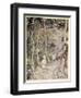 He Might Think, as a Stared on a Staring Horse, 'A Boy Cannot Wag His Tail to Keep the Flies Off'-Arthur Rackham-Framed Premium Giclee Print