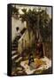 he Orange Gatherers-John William Waterhouse-Framed Stretched Canvas