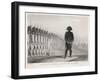 He Reviews the Imperial Guard-Audibran-Framed Art Print