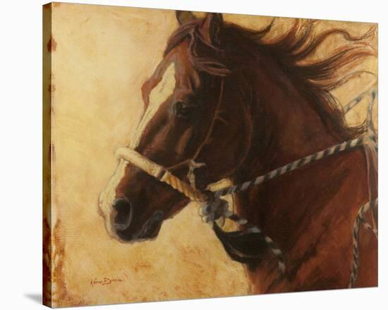 He's a Head Turner-Karen Bonnie-Stretched Canvas