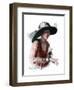 "He's Late,"March 8, 1924-R.M. Crosby-Framed Premium Giclee Print