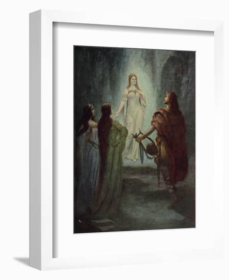 He Saw a Beautiful Woman-Hermann Hendrich-Framed Giclee Print