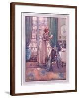 He Saw, Unseen, the Happy Girl-Sybil Tawse-Framed Giclee Print