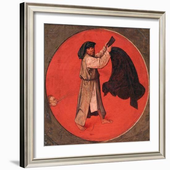 He Shakes Out His Coat According to the Wind, C1558-1560-Pieter Bruegel the Elder-Framed Giclee Print