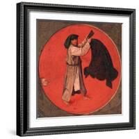 He Shakes Out His Coat According to the Wind, C1558-1560-Pieter Bruegel the Elder-Framed Giclee Print