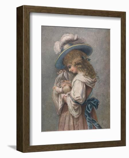 He Sleeps, 1903-Peltro William Tomkins-Framed Giclee Print