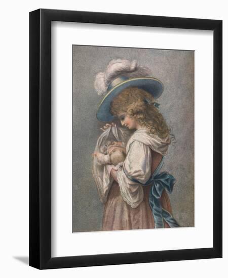 He Sleeps, 1903-Peltro William Tomkins-Framed Giclee Print