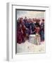 He Stood There Holding the Magic Sword in His Hand-AS Forrest-Framed Giclee Print