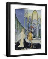 He Tells Ariadne Daughter of Minos King of Crete That-Virginia Frances Sterrett-Framed Art Print