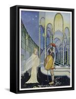 He Tells Ariadne Daughter of Minos King of Crete That-Virginia Frances Sterrett-Framed Stretched Canvas