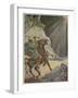 He Took His Staff and Beat the Poor Beast-Tony Sarg-Framed Giclee Print