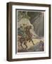 He Took His Staff and Beat the Poor Beast-Tony Sarg-Framed Giclee Print