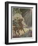 He Took His Staff and Beat the Poor Beast-Tony Sarg-Framed Giclee Print