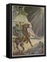 He Took His Staff and Beat the Poor Beast-Tony Sarg-Framed Stretched Canvas