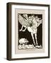 He Took One Of The Little Pigs-Frank Dobias-Framed Art Print