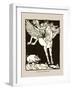 He Took One Of The Little Pigs-Frank Dobias-Framed Art Print