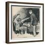 'He Unwound The Handkerchief, And Held Out His Hand', 1892-Sidney E Paget-Framed Giclee Print
