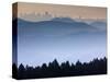 He View from the Summit of Mt. Tamalpais Looking Back Towards the City of San Francisco, Ca-Ian Shive-Stretched Canvas