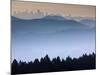 He View from the Summit of Mt. Tamalpais Looking Back Towards the City of San Francisco, Ca-Ian Shive-Mounted Photographic Print
