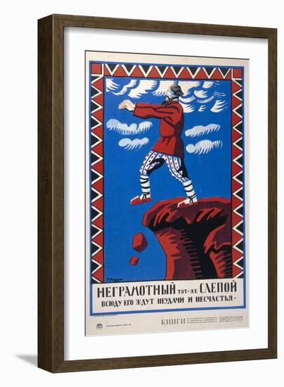 He Who Cannot Read is Like a Blind Man-Alexei Radakov-Framed Photographic Print