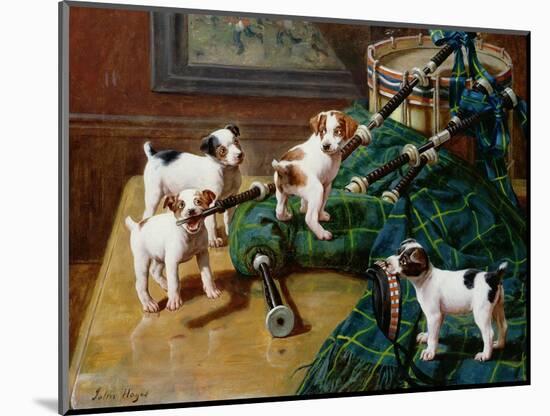 He Who Pays the Piper Calls the Tune-John Hayes-Mounted Giclee Print