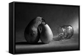 He Won't Come Home. Or "Pear Jam"-Victoria Ivanova-Framed Stretched Canvas