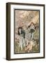 He Would Lie on the Grass "Watching Things Growing"-Charles Robinson-Framed Giclee Print