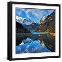 Head Above Water-Philippe Sainte-Laudy-Framed Photographic Print