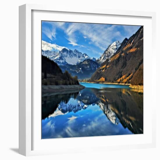 Head Above Water-Philippe Sainte-Laudy-Framed Photographic Print