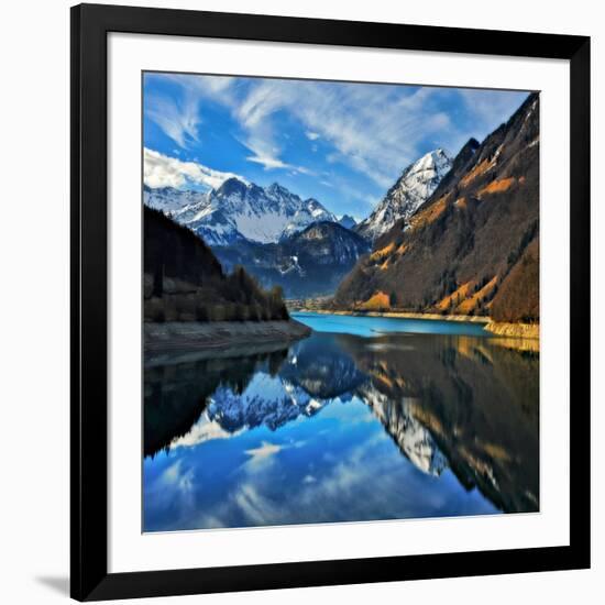 Head Above Water-Philippe Sainte-Laudy-Framed Photographic Print